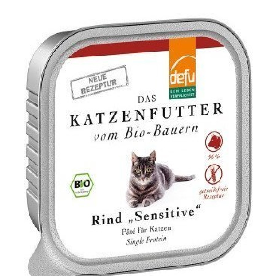 defu Defu Katzenfutter Rind Sensitive Pate Online