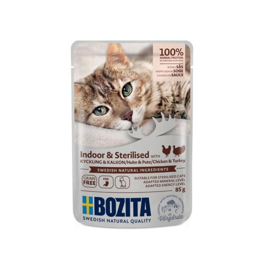 Bozita Bozita Pouch Indoor & Sterilised Katzenfutter Clearance