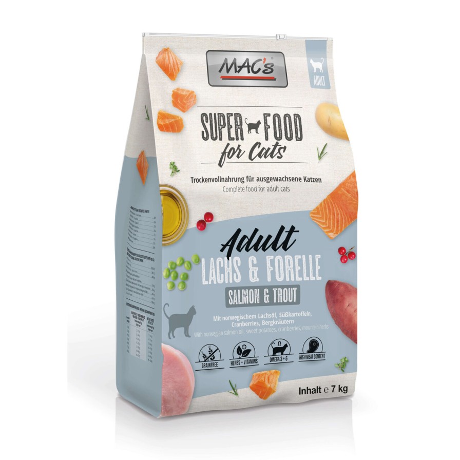 MACs Macs Cat Adult Lachs & Forelle Katzenfutter Best