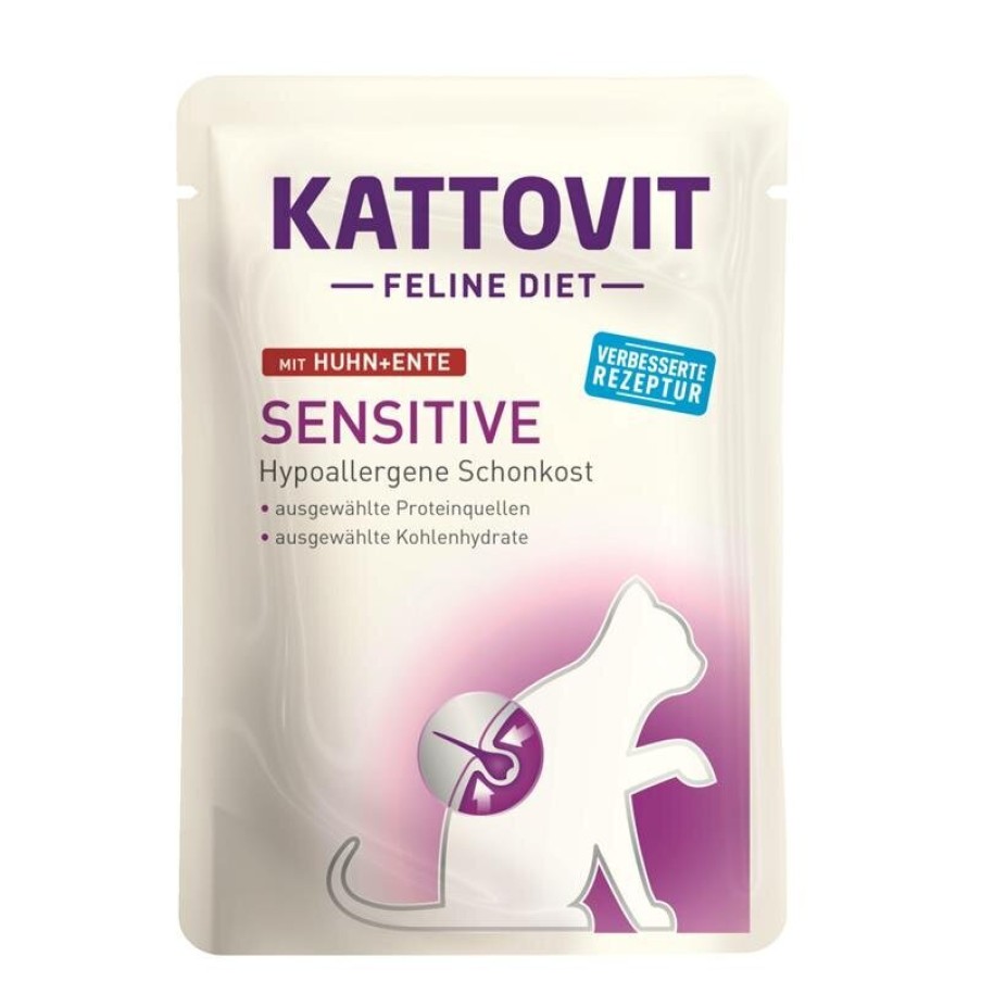 Kattovit Kattovit Feline Diet Sensitive Portionsbeutel Wholesale