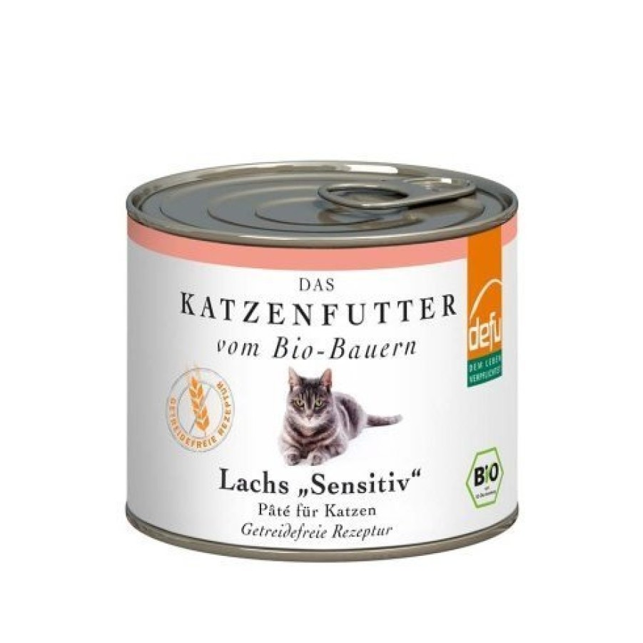 defu Defu Katzenfutter Lachs Sensitive Pate Hot