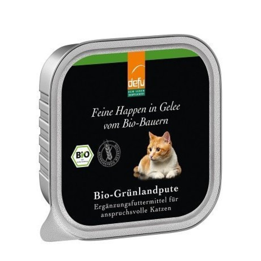 defu Defu Katzenfutter Bio-Grunlandpute - Feine Happen In Gelee Clearance