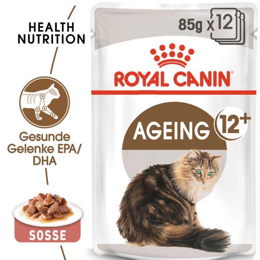 Royal Canin Royal Canin Feline 12+ In Sose Oder Gelee Nassfutter Fur Altere Katzen Wholesale