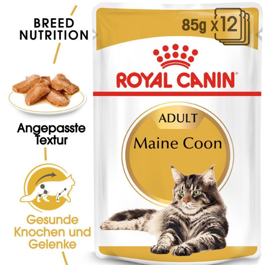 Royal Canin Royal Canin Maine Coon Adult Katzenfutter Nass Clearance