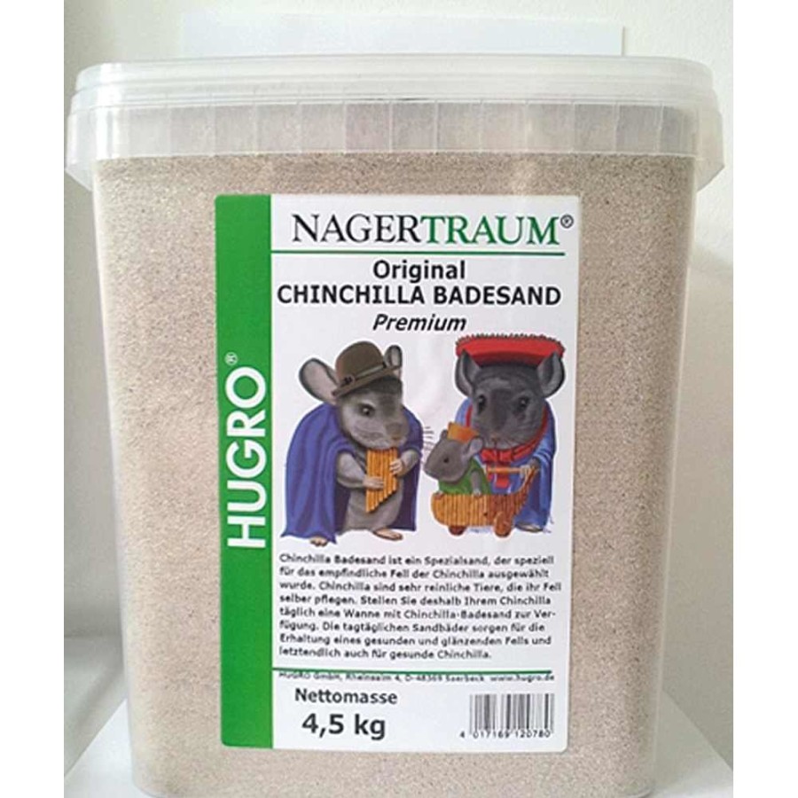 Hugro Hugro Chinchilla Badesand Das Original New