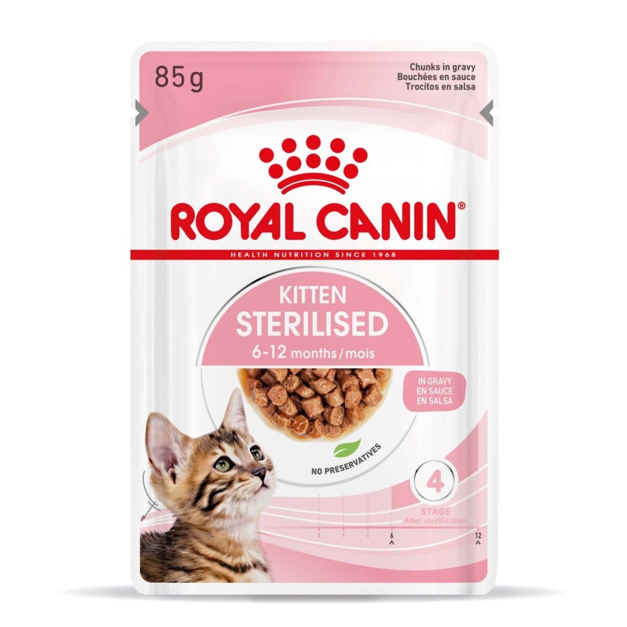 Royal Canin Royal Canin Kitten Sterilised Fur Kastrierte Katzchen New