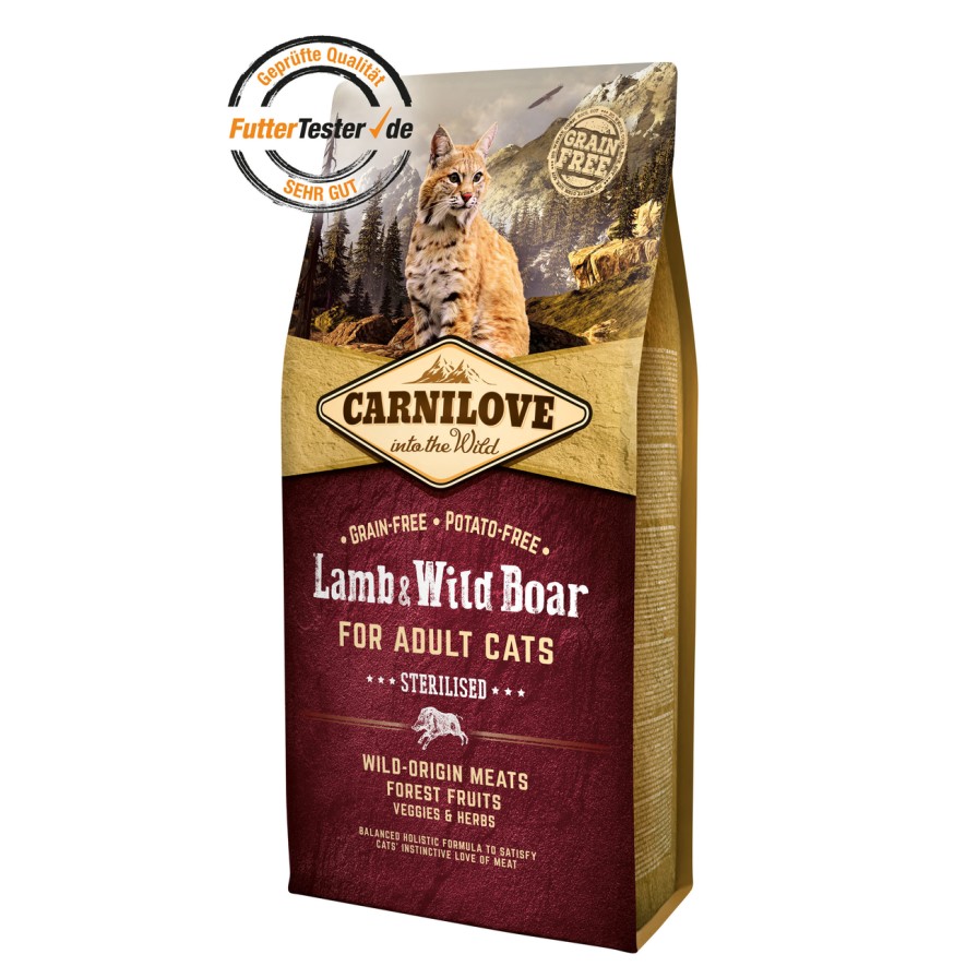 Carnilove Carnilove Adult Lamb & Wild Boar Katzenfutter Hot