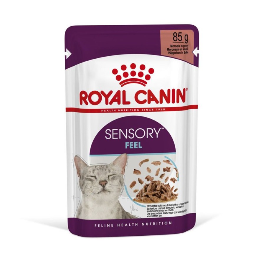 Royal Canin Royal Canin Sensory Feel Stimulation Katzen Nass Futter Hot