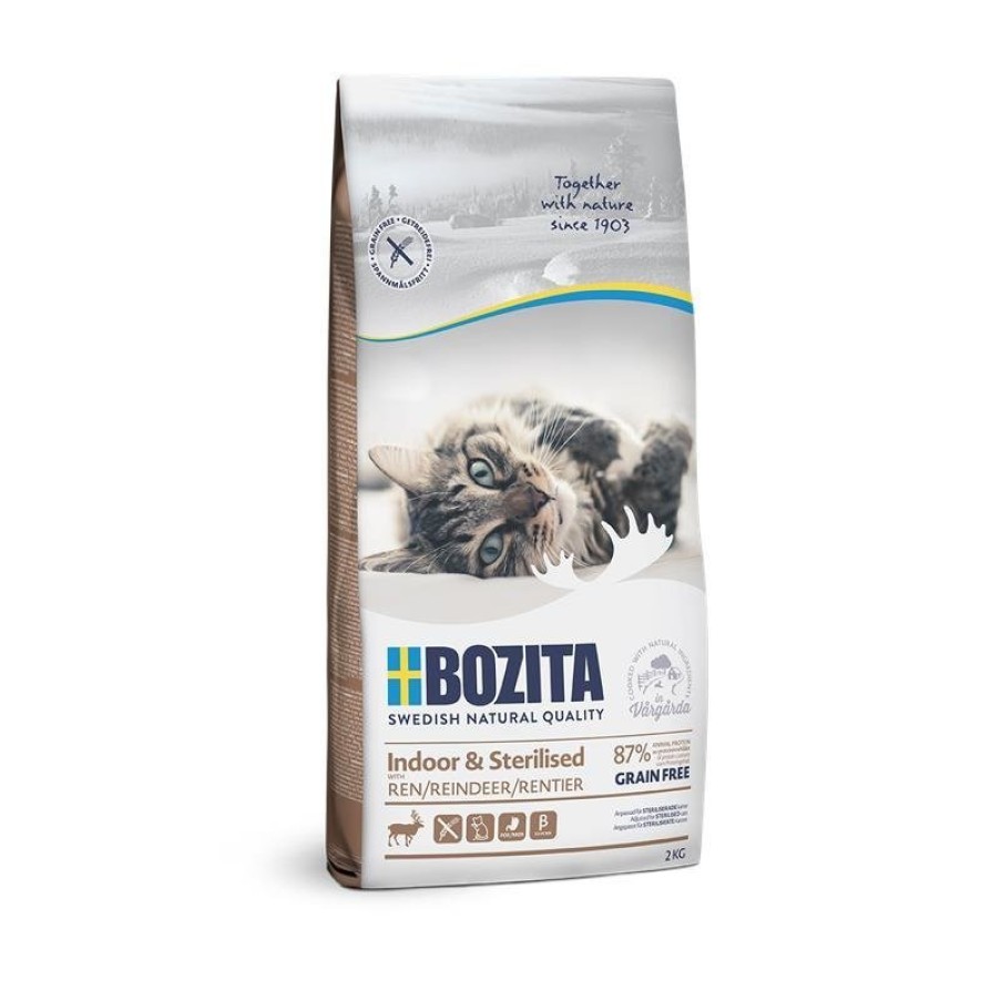 Bozita Bozita Katzenfutter Indoor & Sterilised Getreidefrei Rentier Wholesale