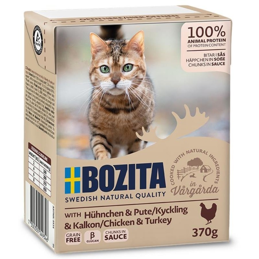 Bozita Bozita Happchen In Sauce Im Tetra Recart Katzenfutter Clearance