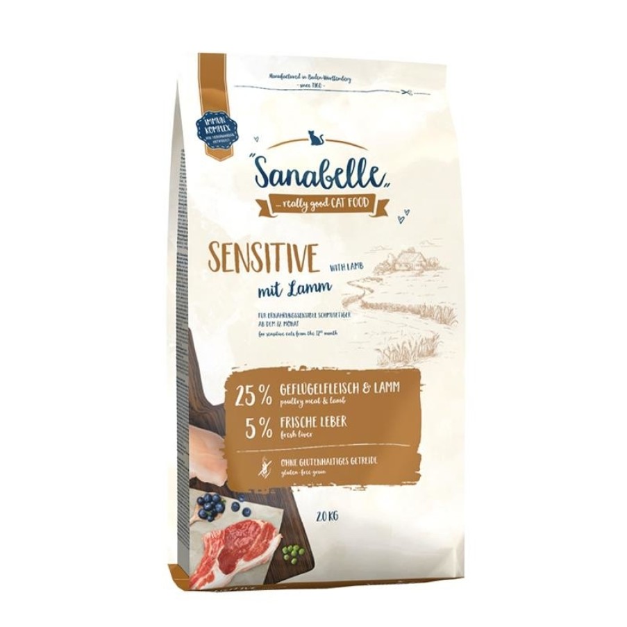 Sanabelle Sanabelle Sensitive Lamm Katzenfutter New