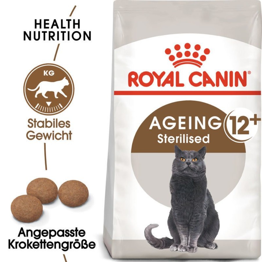 Royal Canin Royal Canin Ageing 12+ Sterilised Trockenfutter Fur Altere Kastrierte Katzen Hot